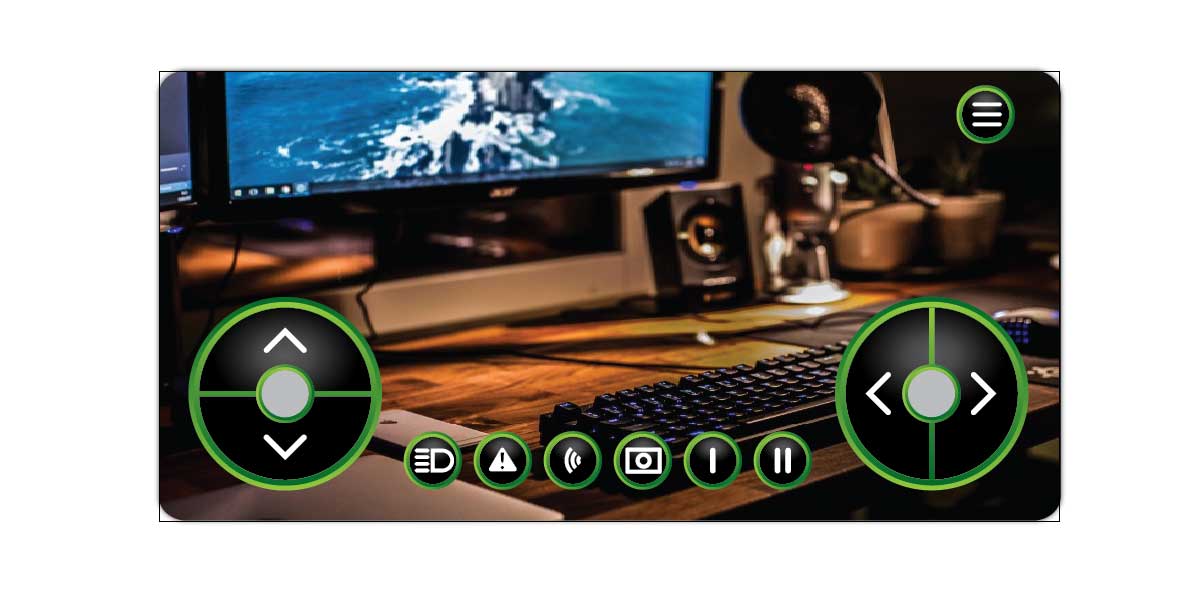 Aplikacja dla Esp32 cam monitoring i sterowanie