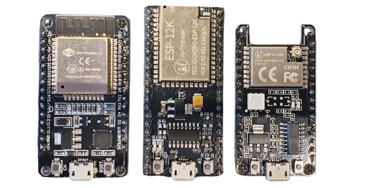 ESP32 S2, S3, C3 różnice i cechy szczególne.