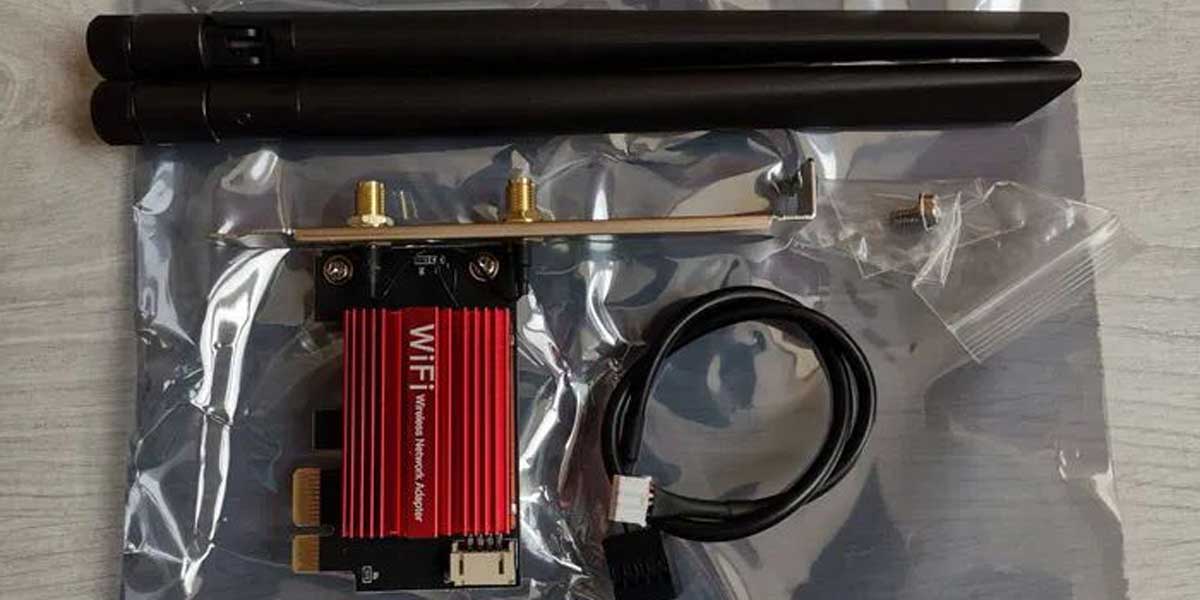 Instalacja Fenvi Wi-Fi 5 PCI-E 1200 Мб/с + BT 4.0