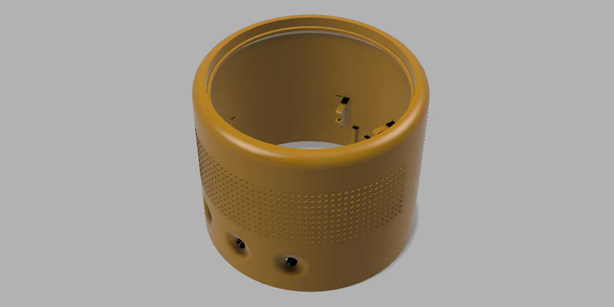 STL model obudowy radia internetowego