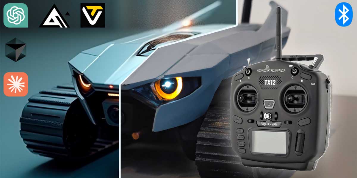 „Strażnik” — DIY robot na Esp32cam.